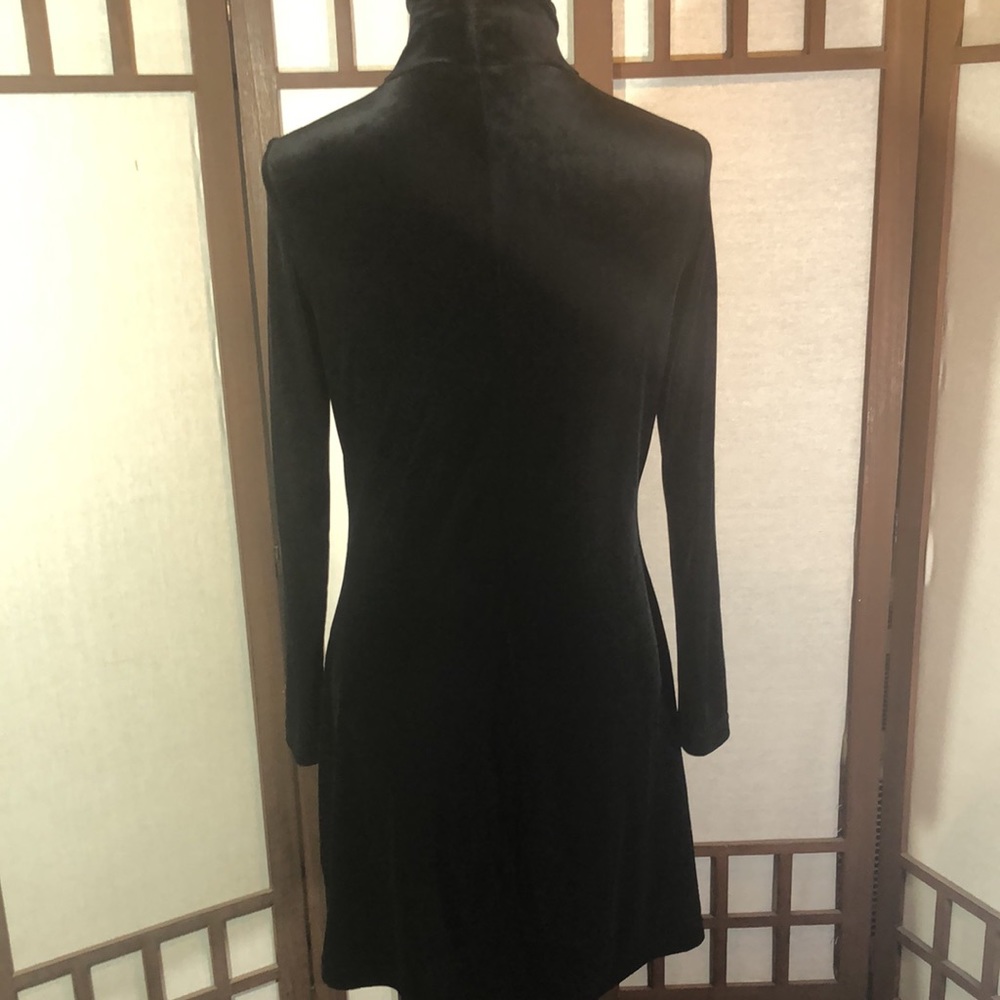 The Limited Black Velvet Dress